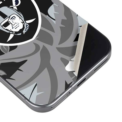 NFL Las Vegas Raiders Tropical Print Google Pixel 9 Skin